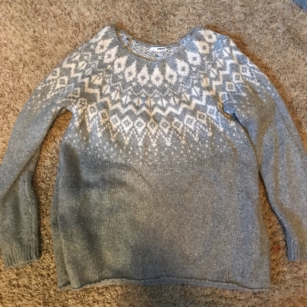 Sonoma Winter Diamond Sweater